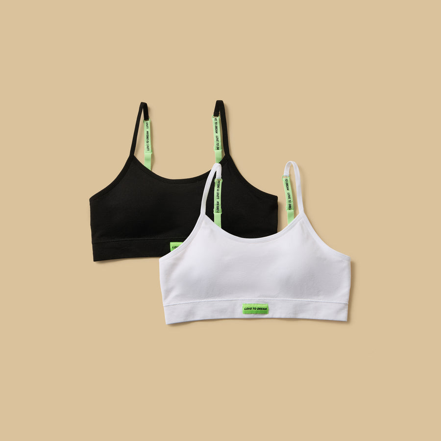 Pack of 2 - Seamless Padded Bra