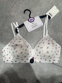 Floral Print Padded Non-Wired Bra