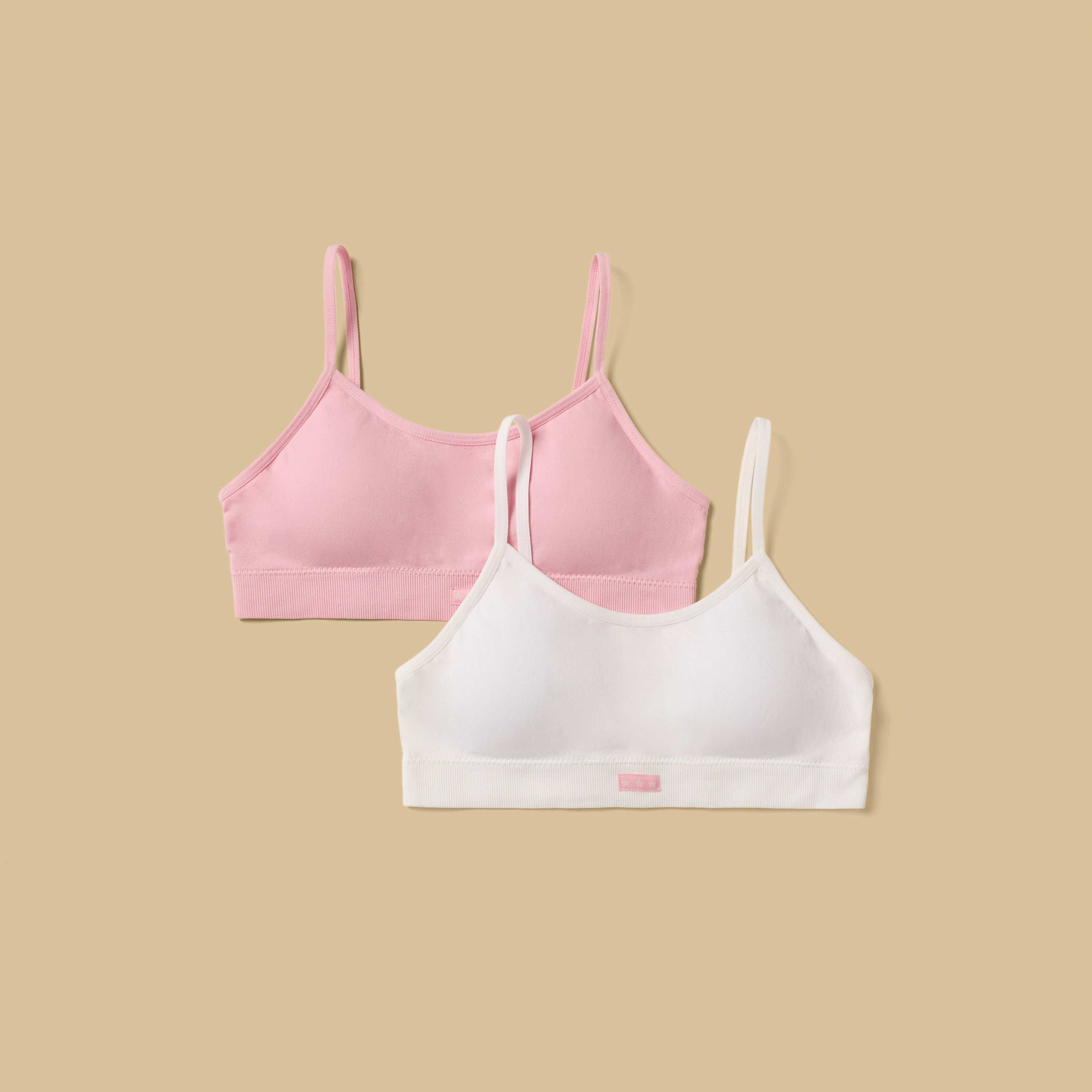Pack of 2 - Seamless Padded Trainer Bra
