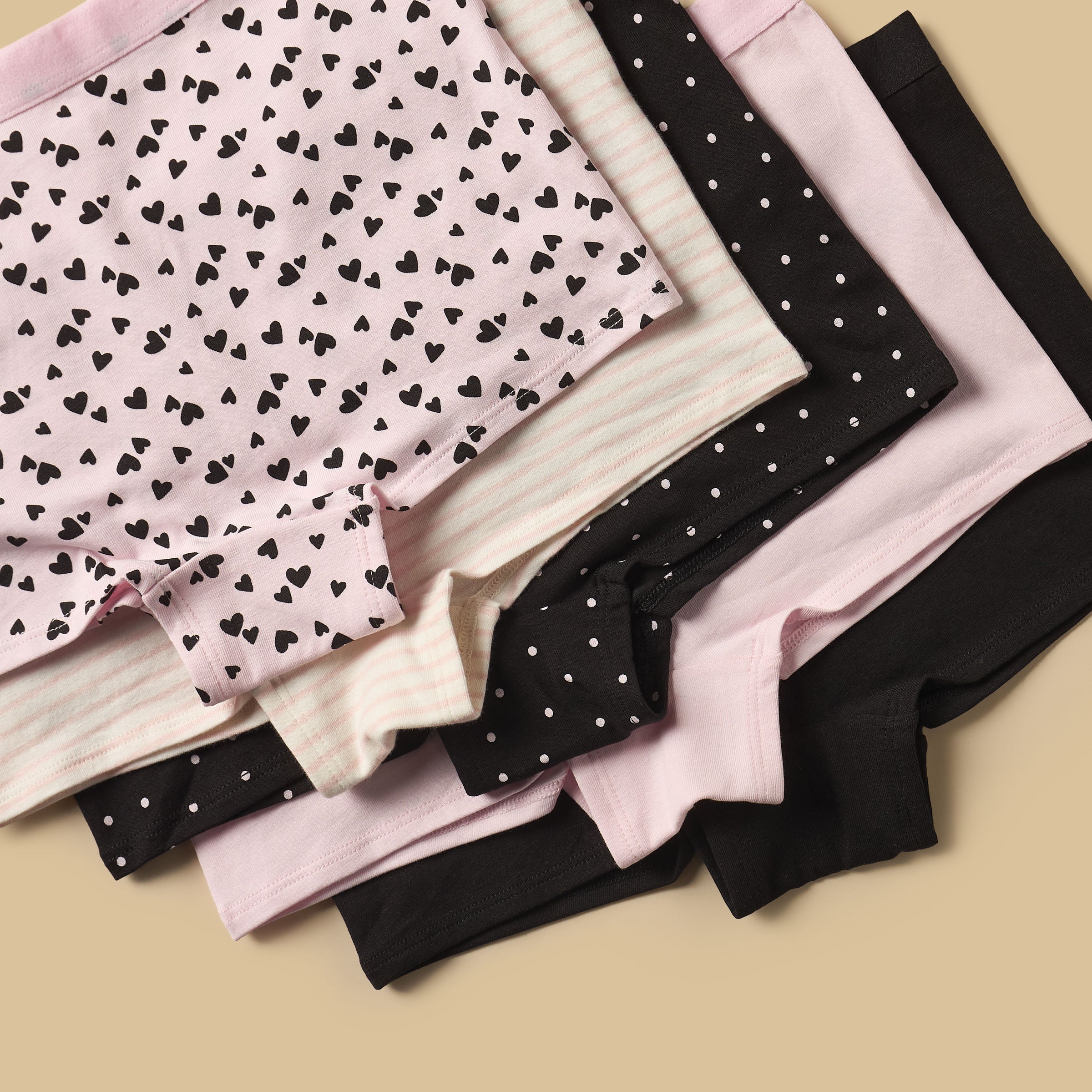Pack of 5 - Assorted Boyshorts