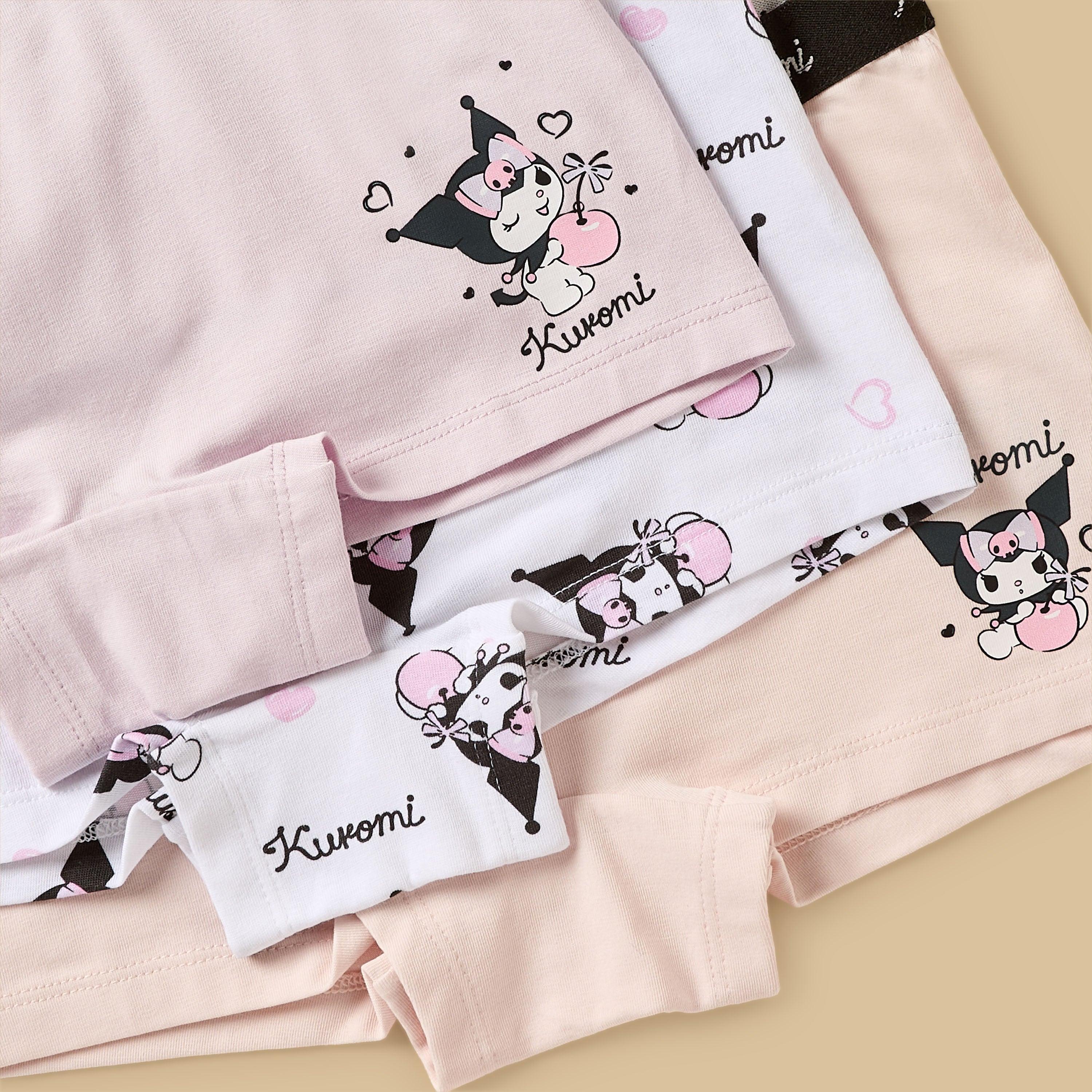 Pack of 3 - Kuromi Print Briefs