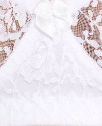 R&B  Lace Trim Full Control Bra