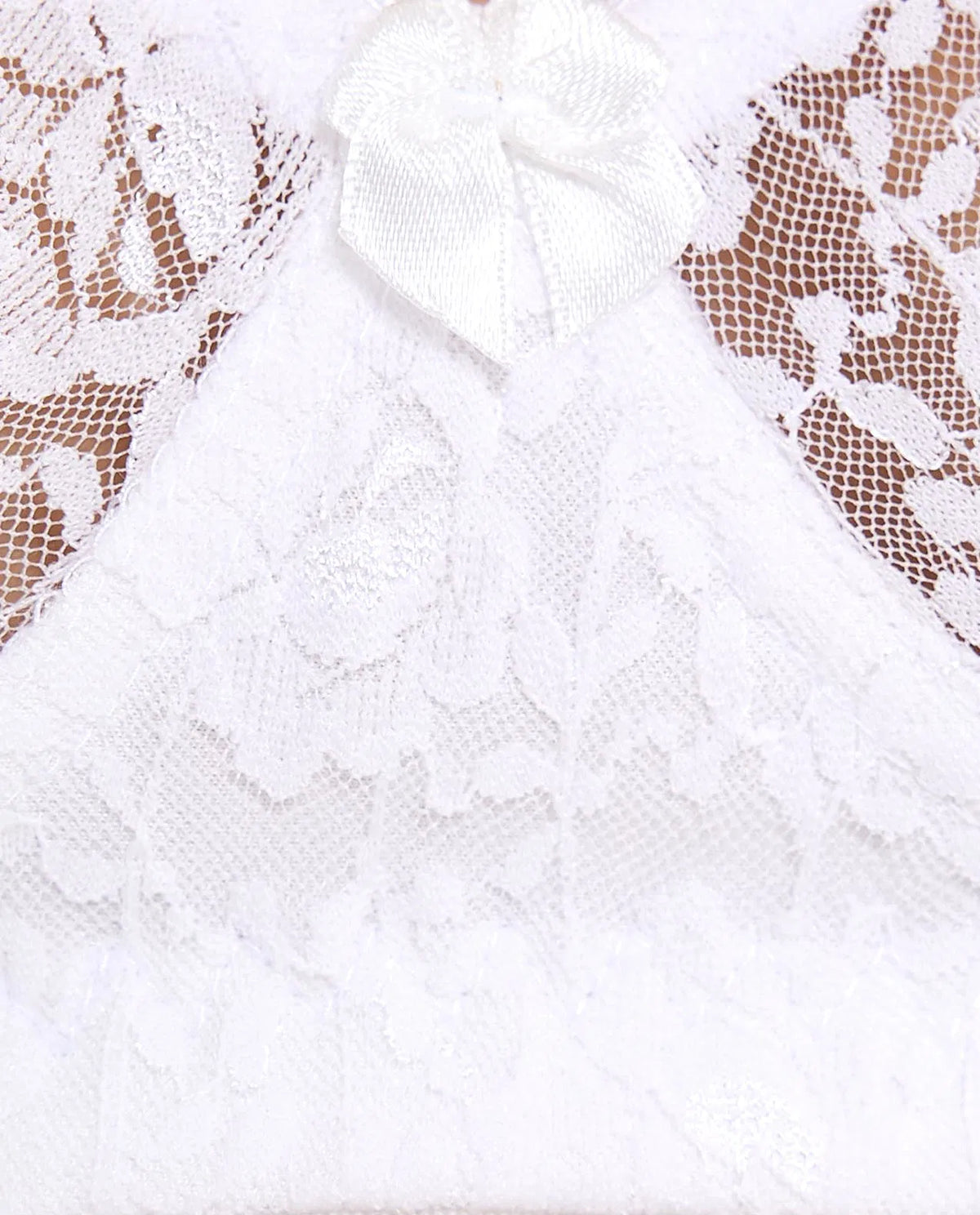 R&B  Lace Trim Full Control Bra