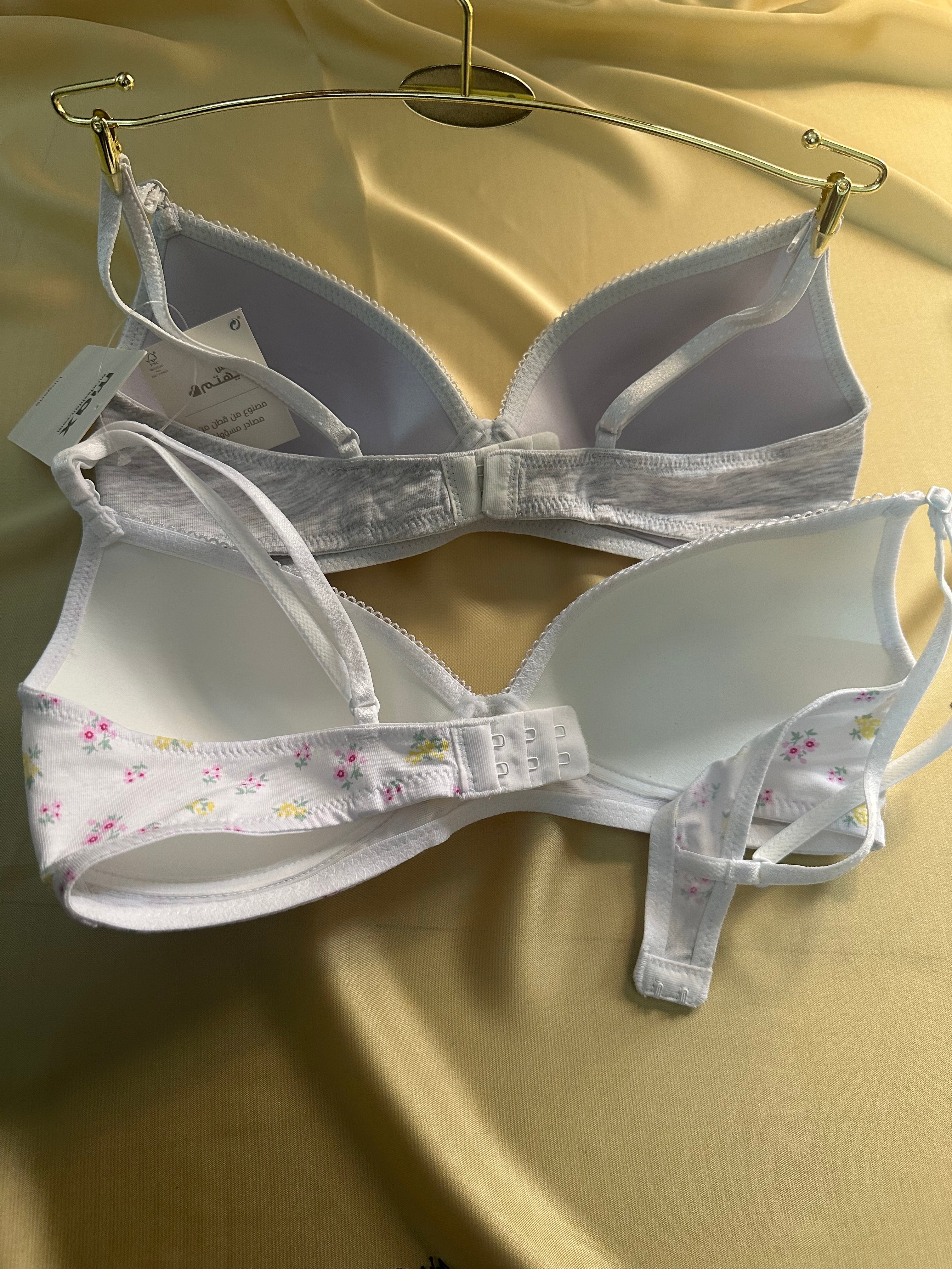 Pack of 2 - Assorted Non-Wired Padded A-frame Bra