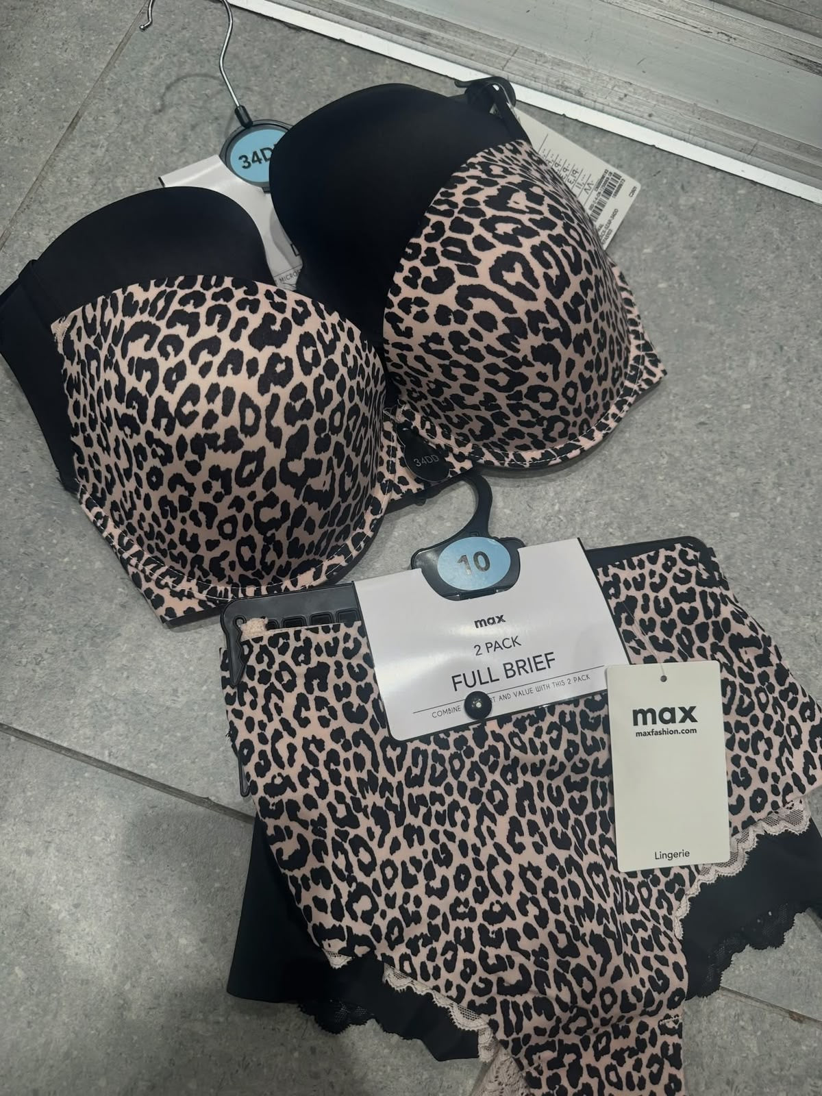 Pack of 2 - Assorted Demi Bra
