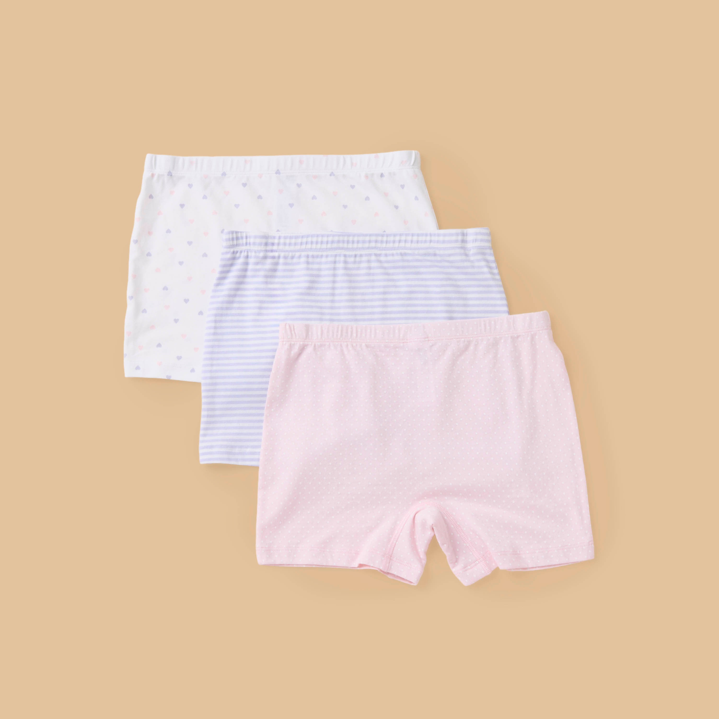 Pack of 3 - Assorted Print Boyleg Briefs