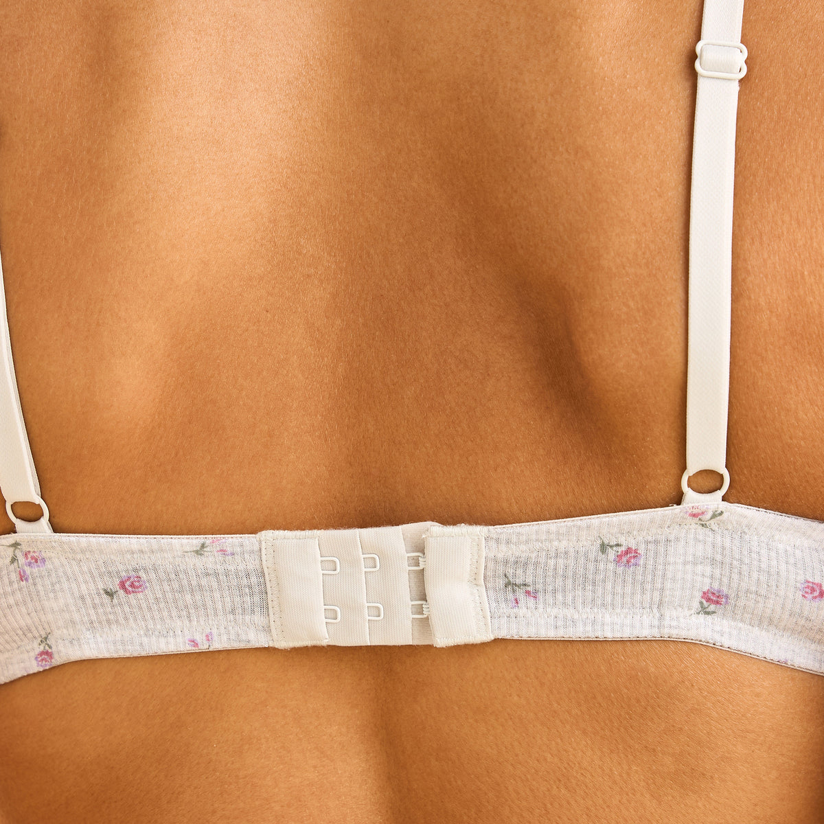 Pack of 3 - Ribbed Microfiber Padded Wired Plunge Bra