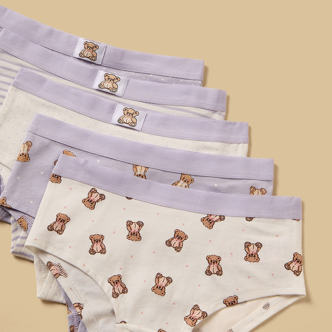 Pack of 5 - Bear Print Briefs