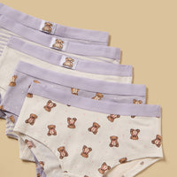 Pack of 5 - Bear Print Briefs
