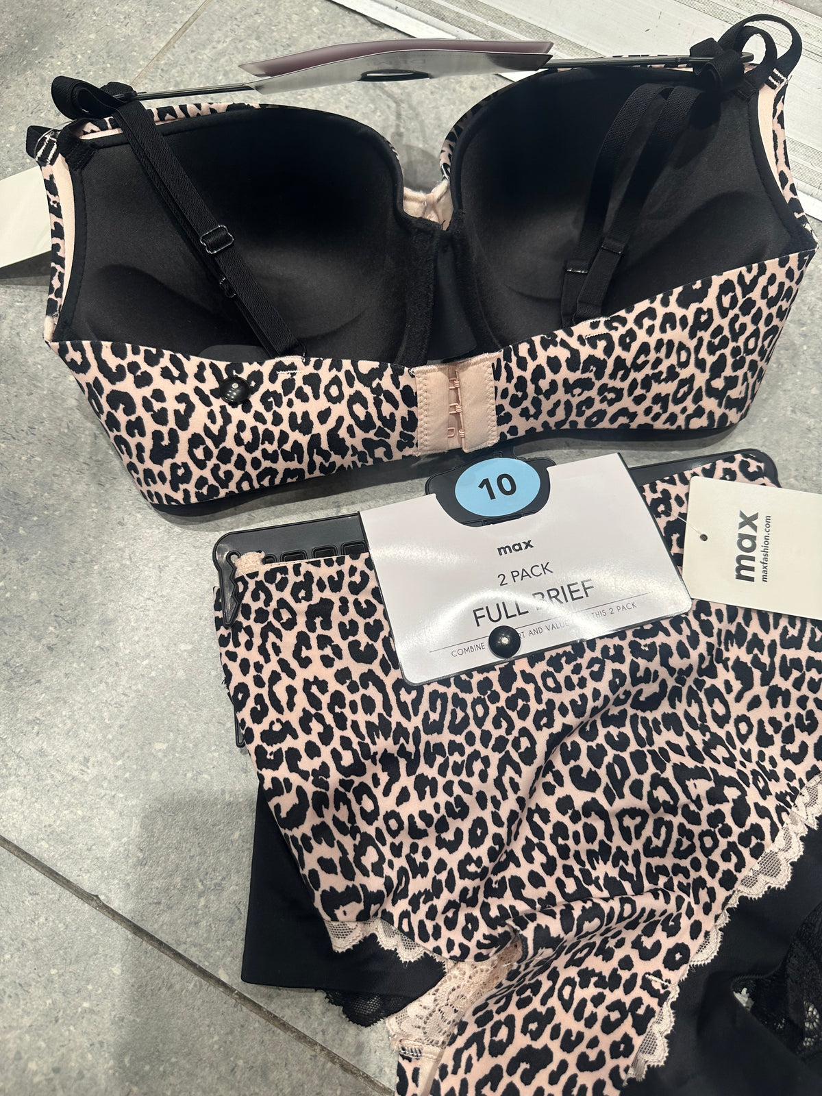 Pack of 2 - Assorted Demi Bra