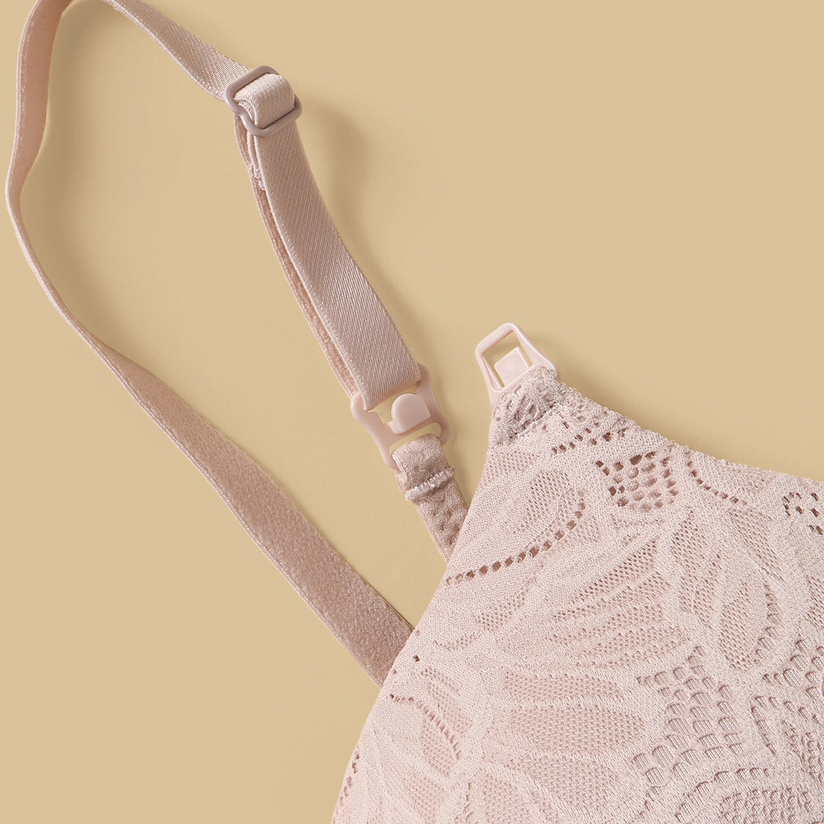 Lace Padded Maternity Bra