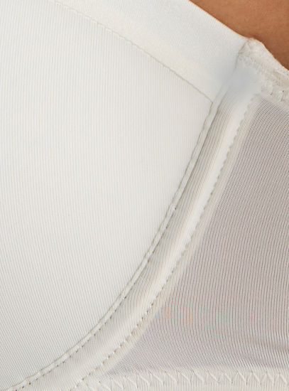 Push Up Balconette bra with Silk Lining