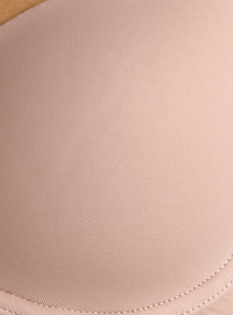 Plain Push-Up Demi Bra