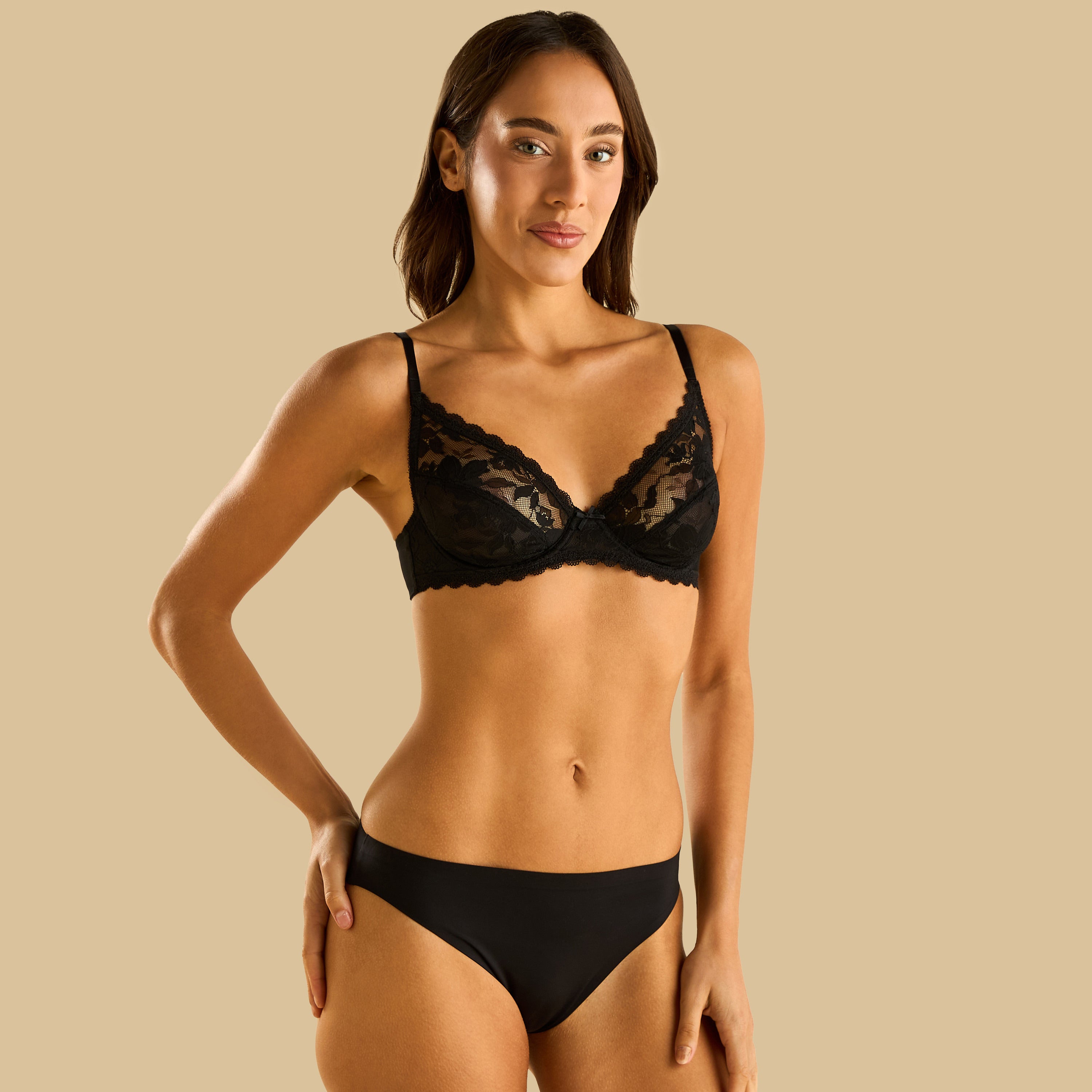 Lace Non-Padded Wired Bra