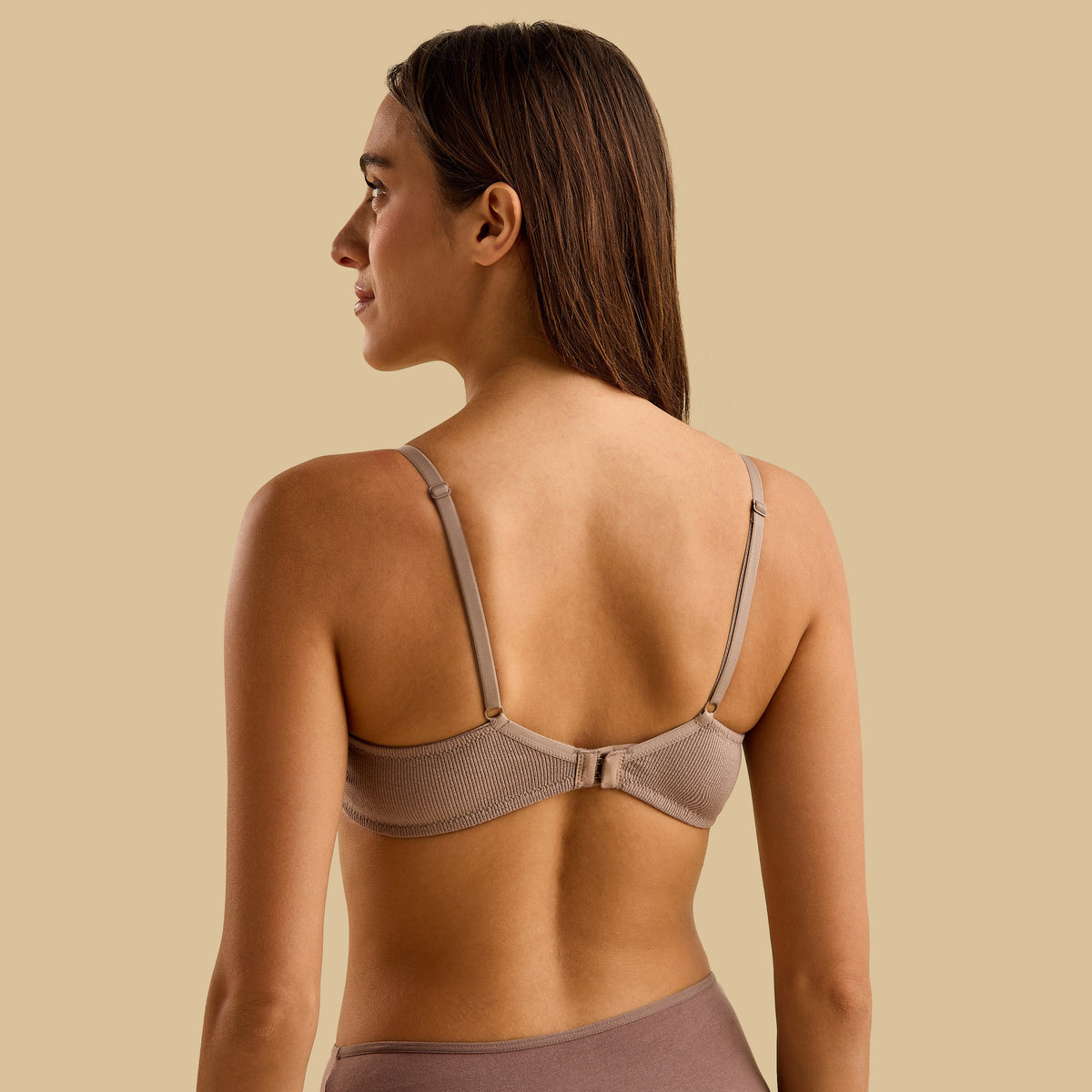 Pack of 2 - Ribbed Non-Padded Non-Wired Bra
