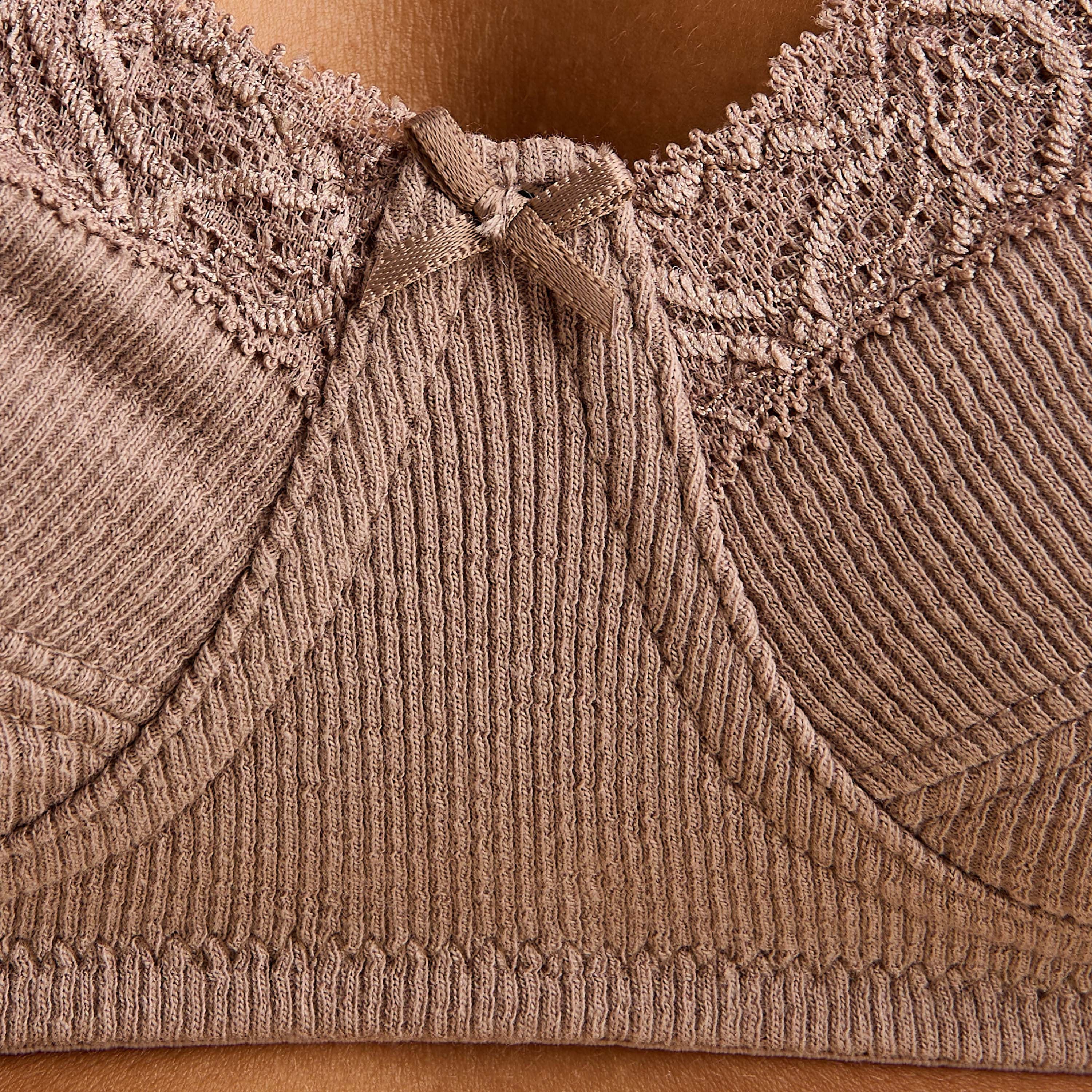Pack of 2 - Ribbed Non-Padded Non-Wired Bra