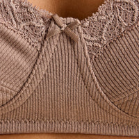 Pack of 2 - Ribbed Non-Padded Non-Wired Bra