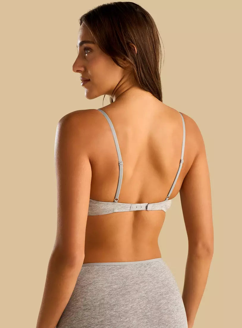 Cotton Single Hook Summer Bra