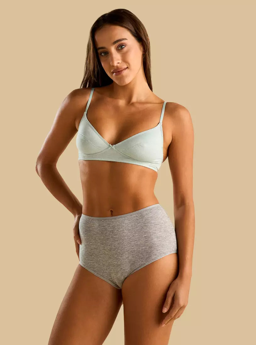 Cotton Single Hook Summer Bra