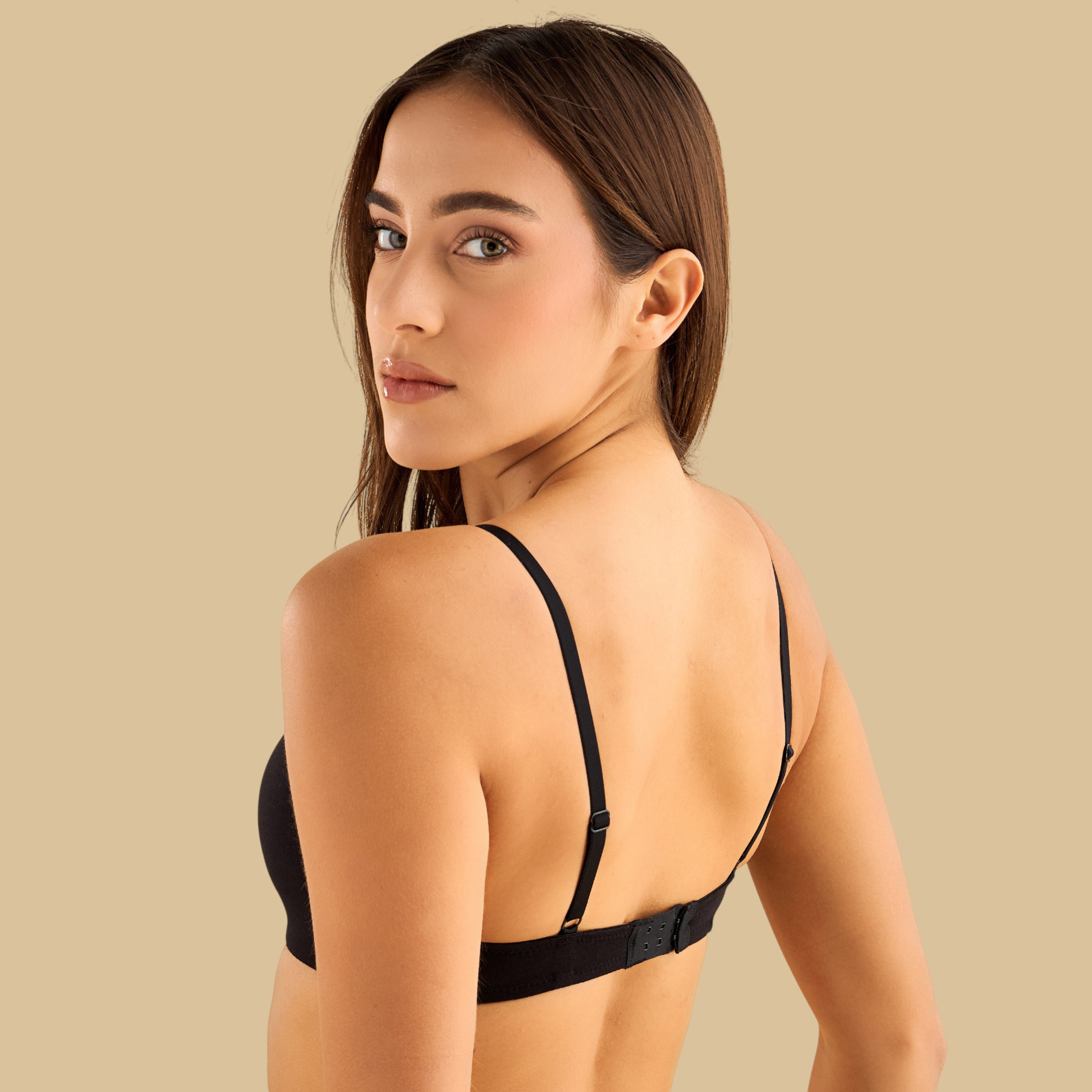 Pack of 2 - Padded Non-Wired A-frame Bra
