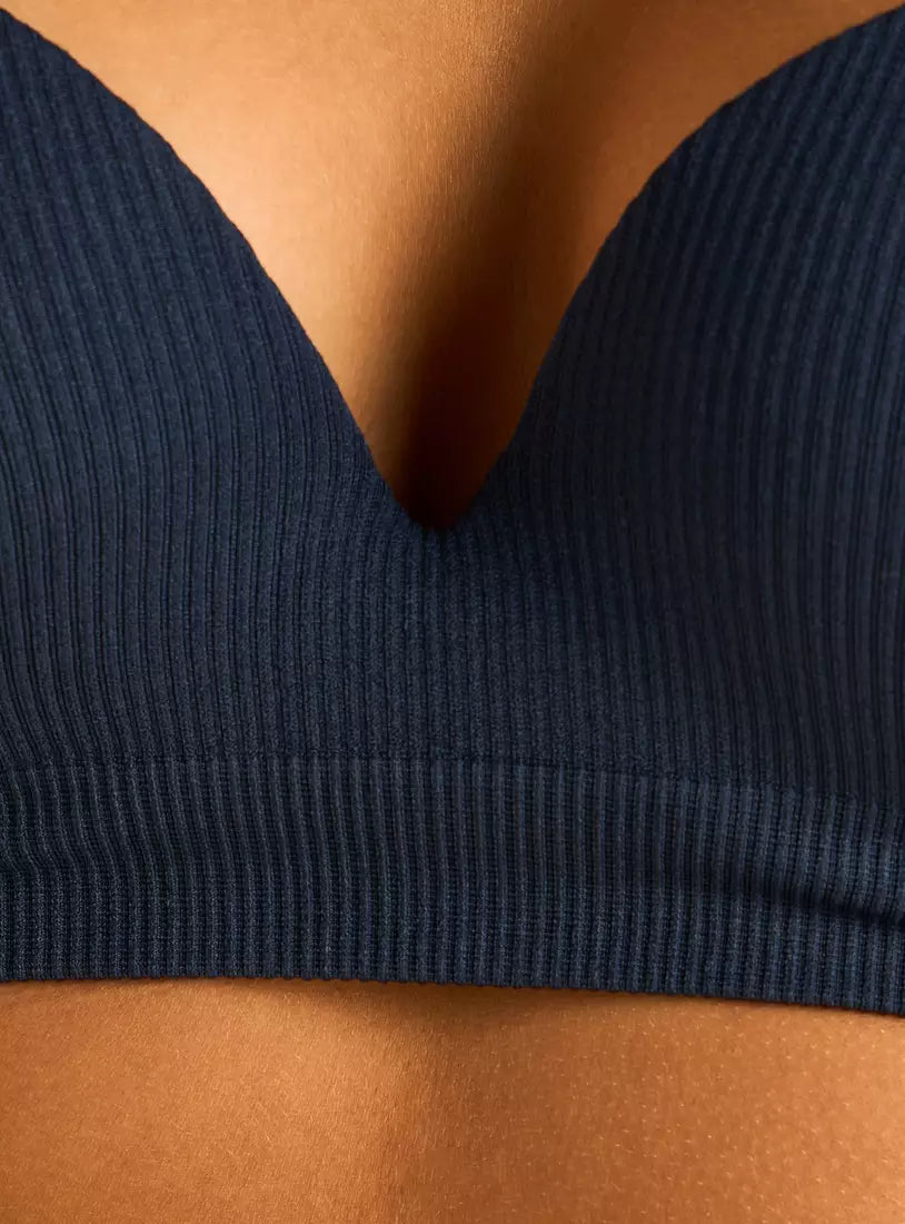 Ribbed Wired Bra