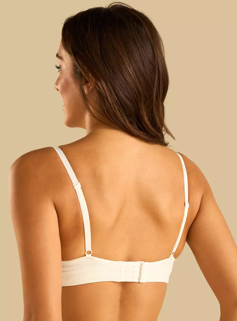 Ribbed Wired Bra