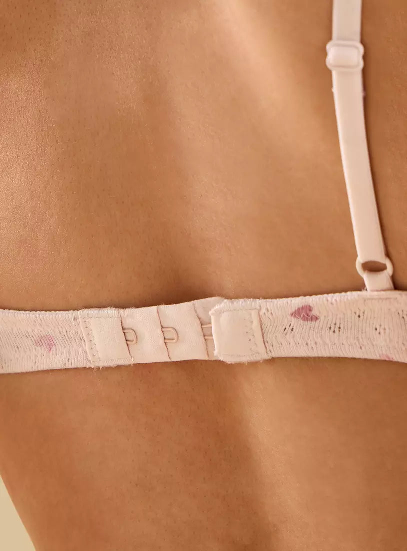 Pack of 2 - Pointelle Non-Padded Non-Wired Bra