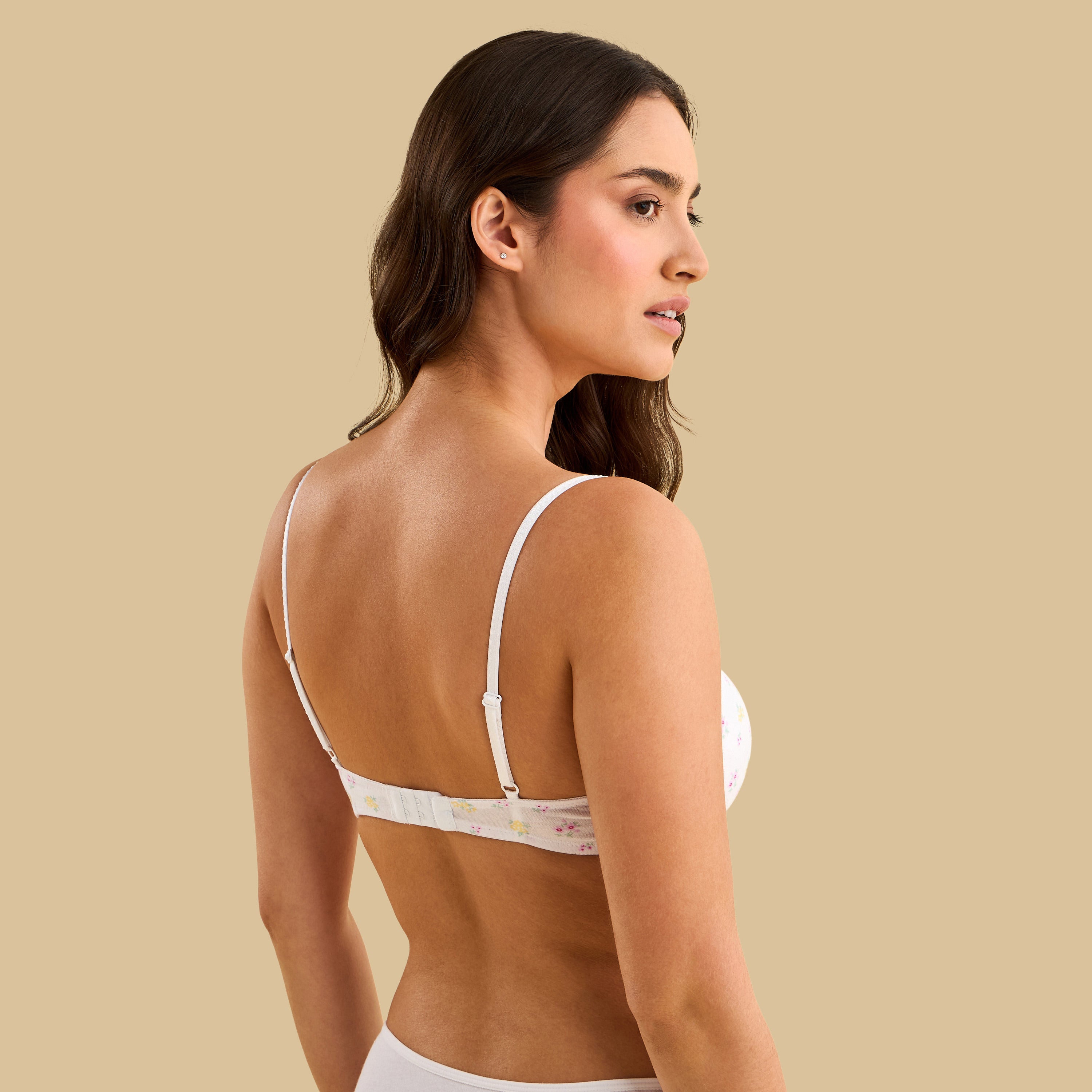 Pack of 2 - Assorted Non-Wired Padded A-frame Bra