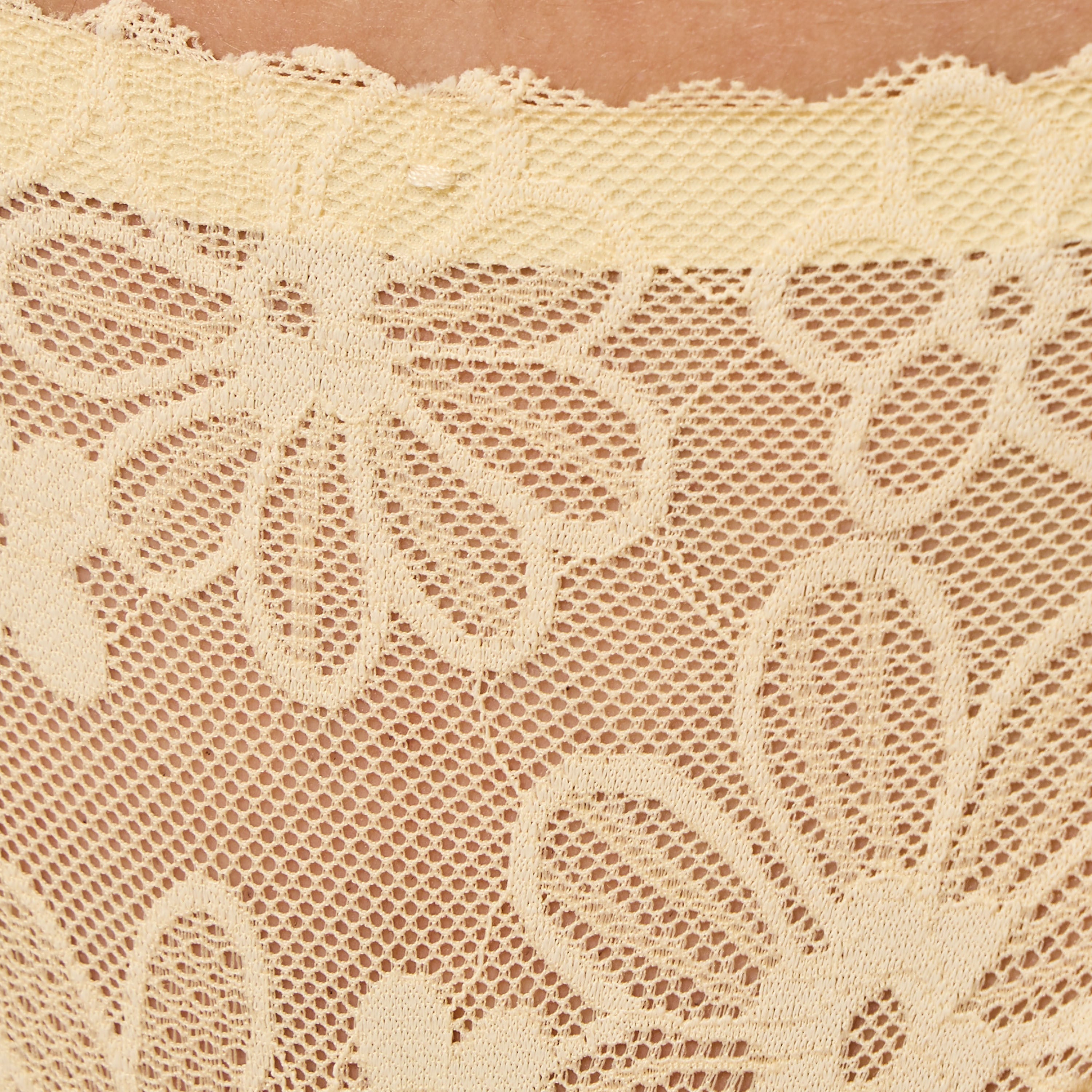 Floral Lace Bikini Briefs