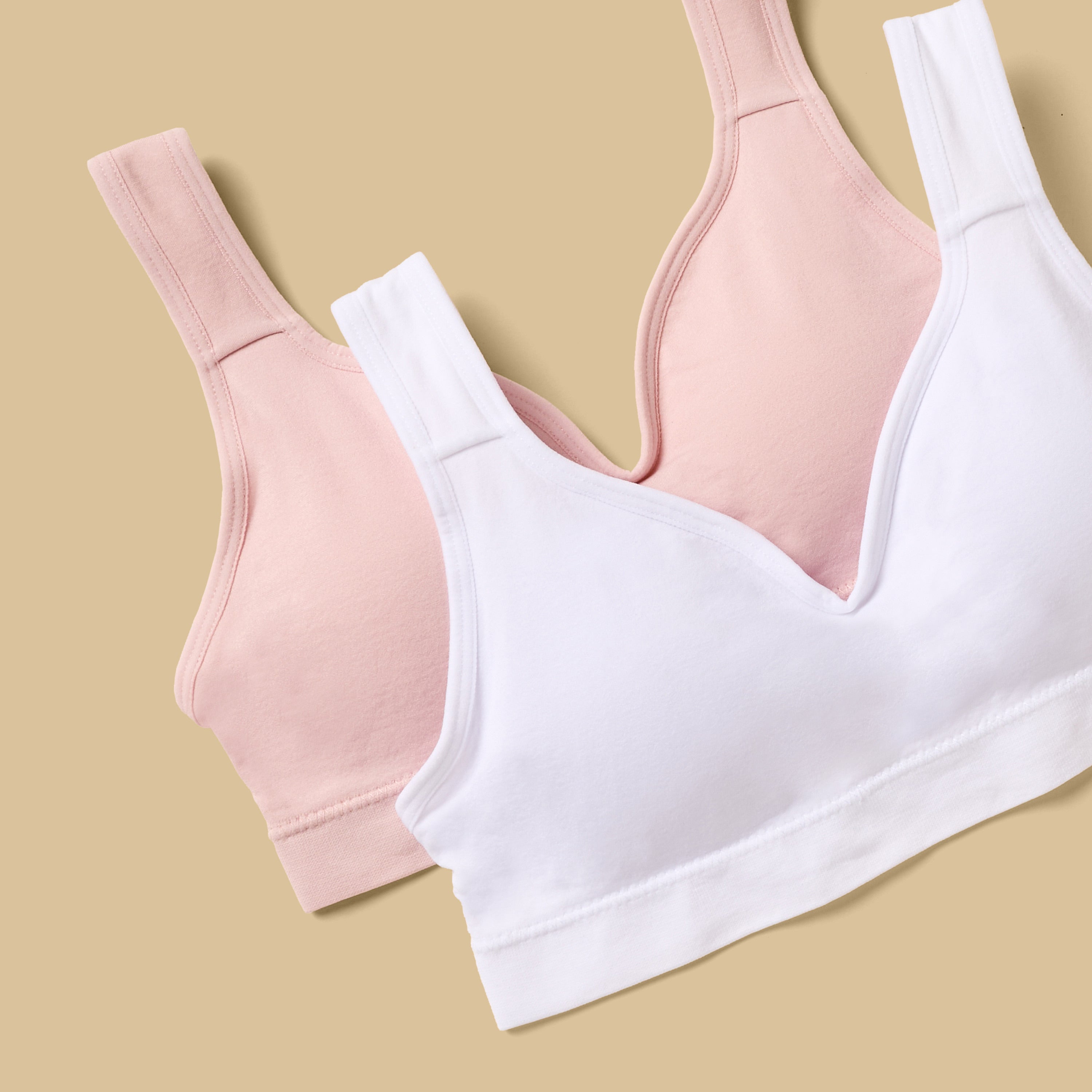 Pack of 2 - Seamless Padded Trainer Bra