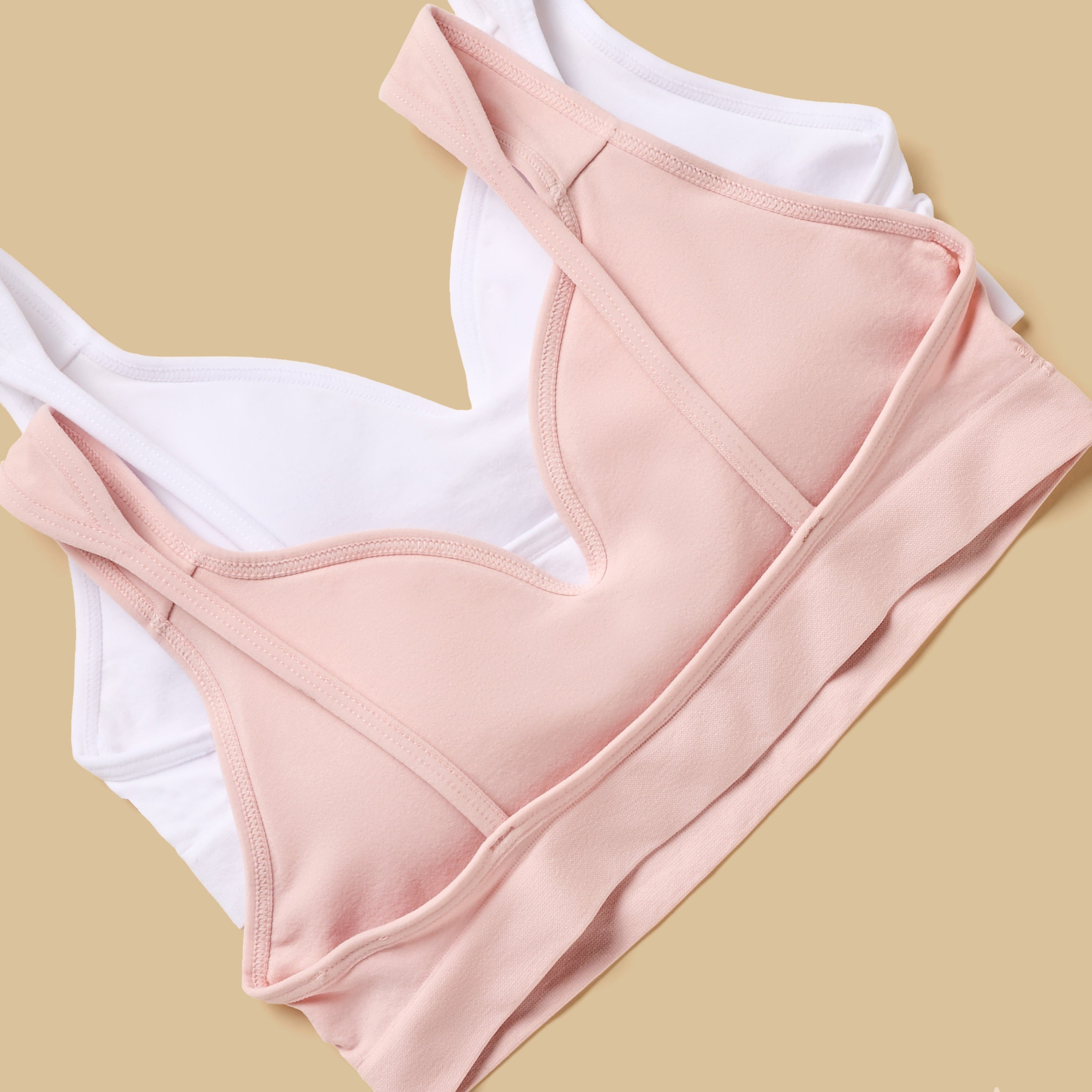 Pack of 2 - Seamless Padded Trainer Bra