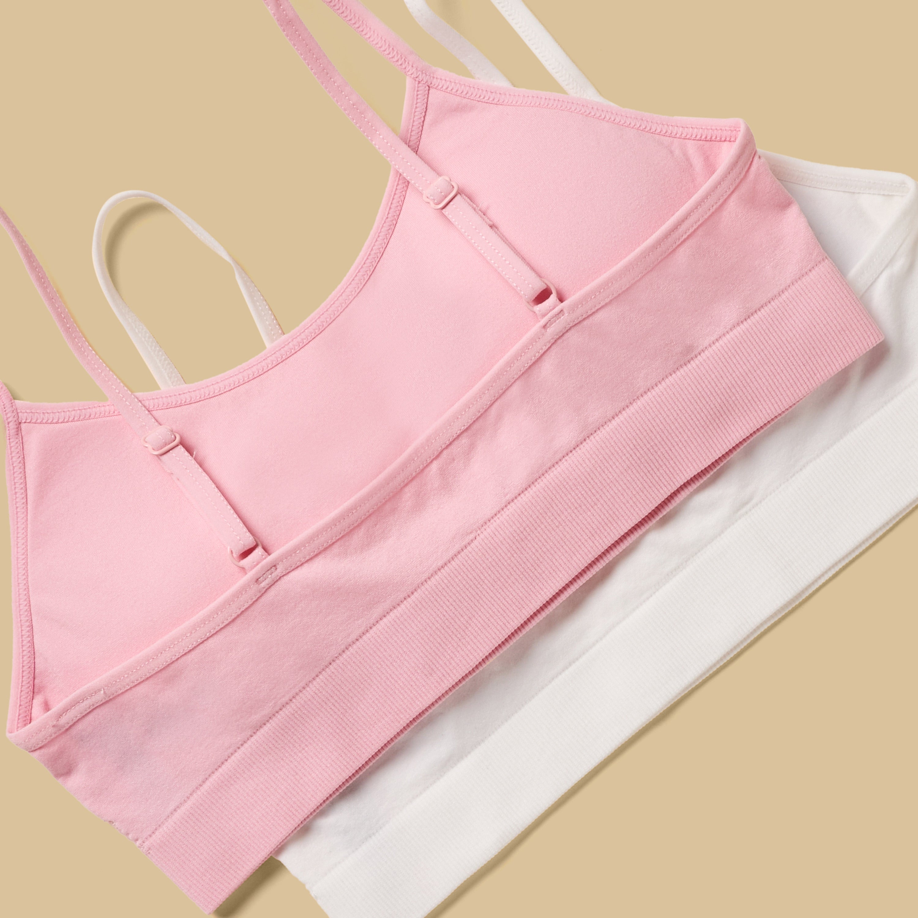 Pack of 2 - Seamless Padded Trainer Bra