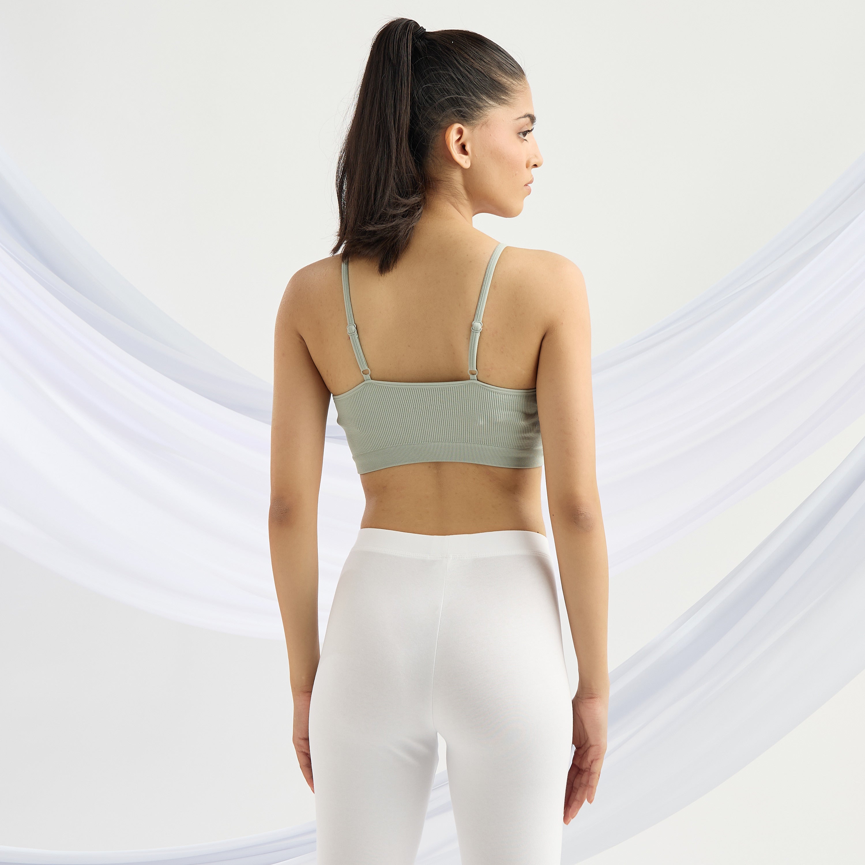 Pack of 2 - Ribbed Seamless Sports Bra
