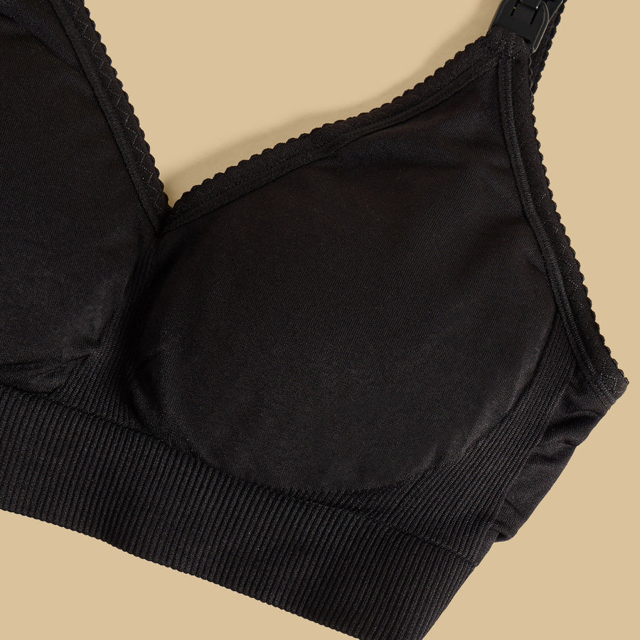 Seamless Padded Non-Wired Maternity Bra