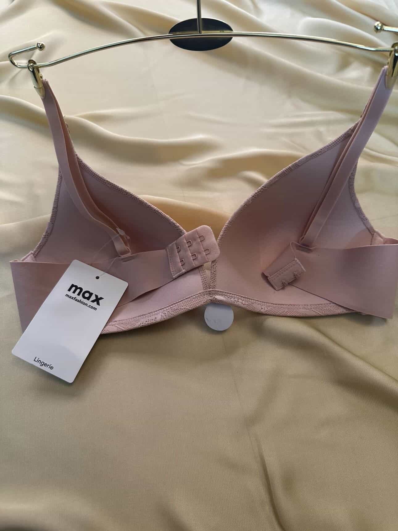Floral Lace Padded Non-Wired A-frame Bra