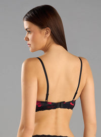 Pack of 2 - All-Over Floral Print Balconette Bra