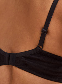 Pack of 2 - Ribbed Cotton Basic Bra