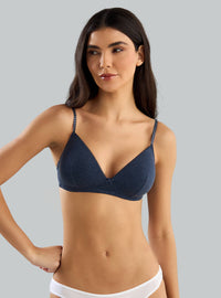 Pack of 2 - Plain Light Padded Non-Wired Bra