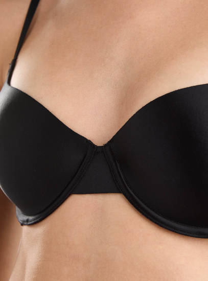 Laser Cut Bra BLACK