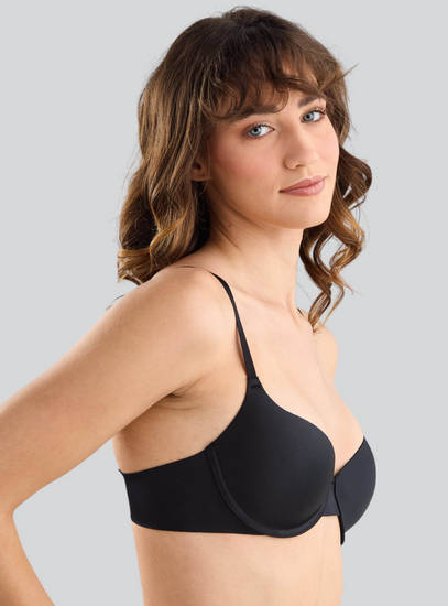 Laser Cut Bra BLACK