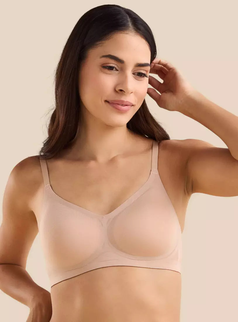Plain Bonded Padded Non-Wired Bra