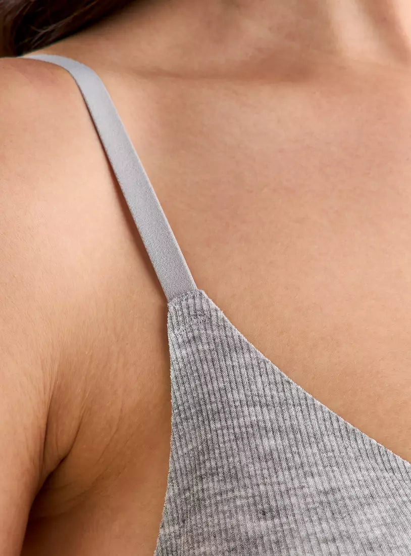 Ribbed Comfort Bra