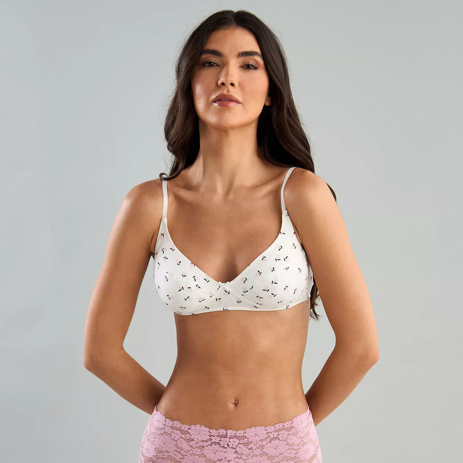 Pack of 2 -Cotton Single Hook Bra