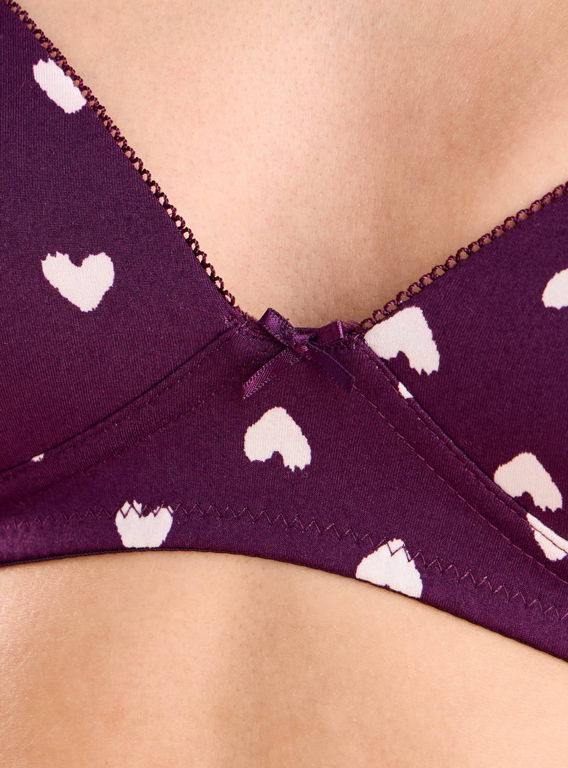 Pack of 2 - Assorted Non-Wired A-frame Bra