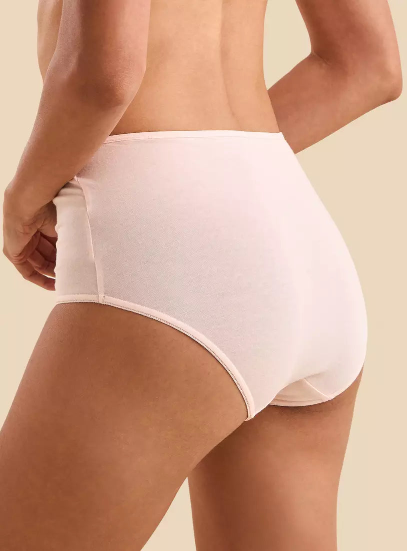 Pack of 5 -MAXFASHION  Assorted Full Briefs Cotton