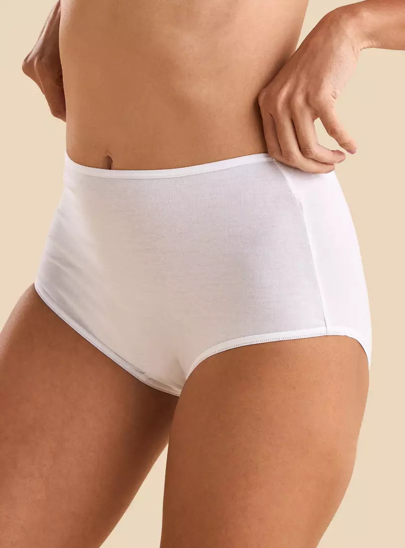 Pack of 5 -MAXFASHION  Assorted Full Briefs Cotton