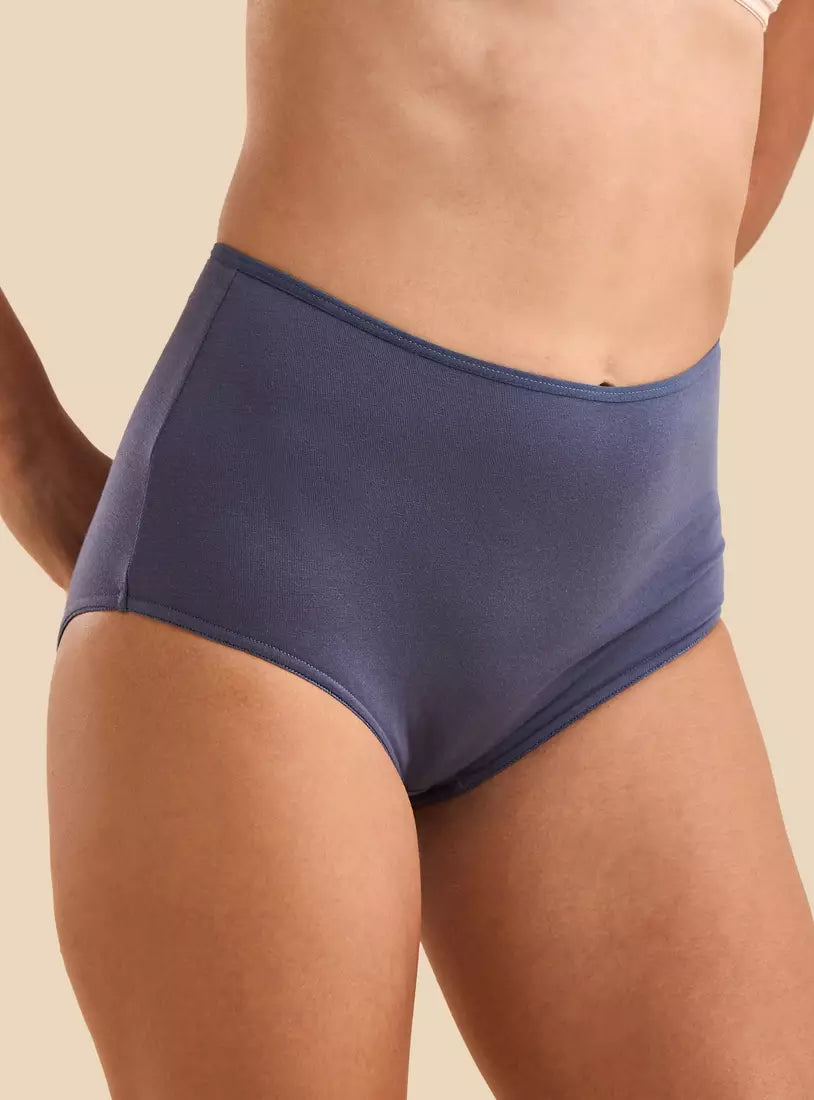 Pack of 5 -MAXFASHION  Assorted Full Briefs Cotton