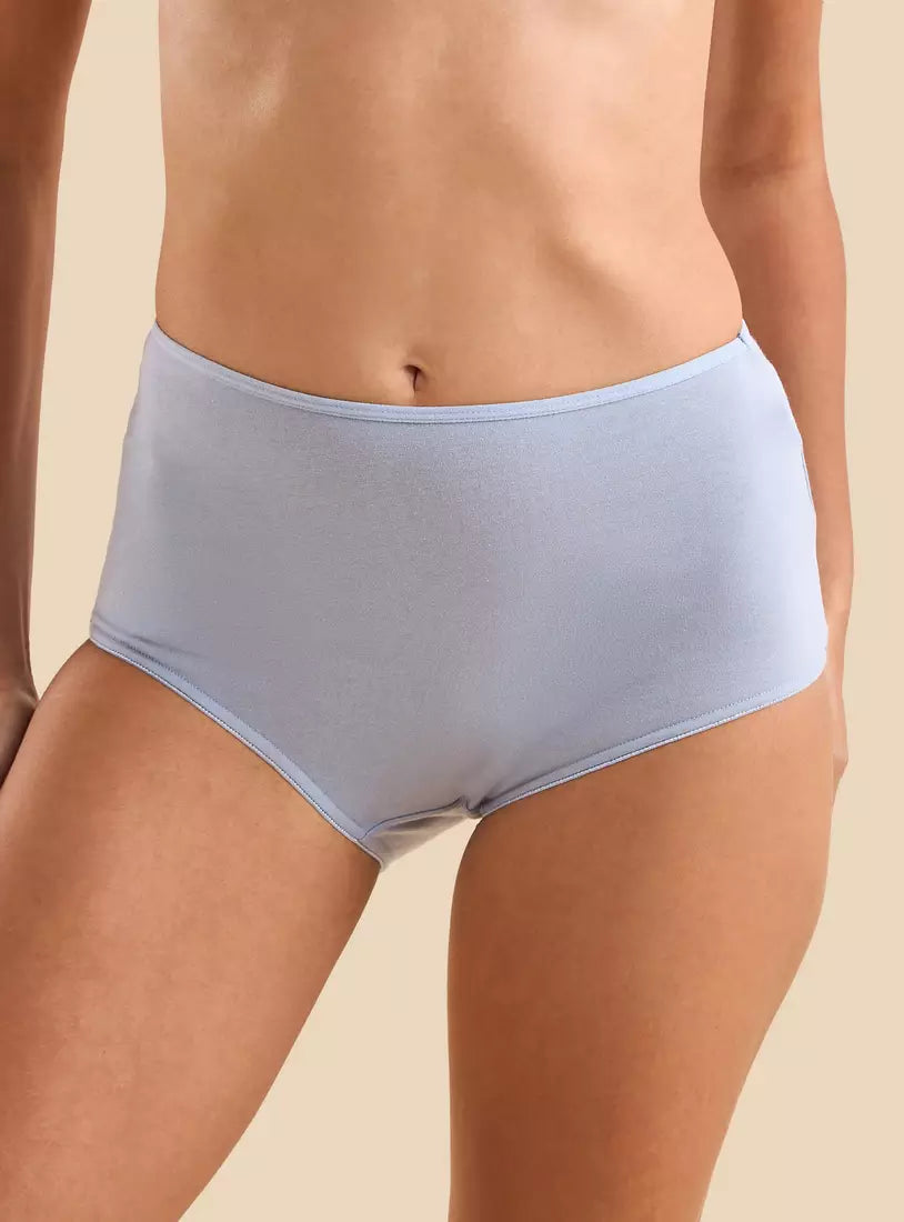 Pack of 5 -MAXFASHION  Assorted Full Briefs Cotton