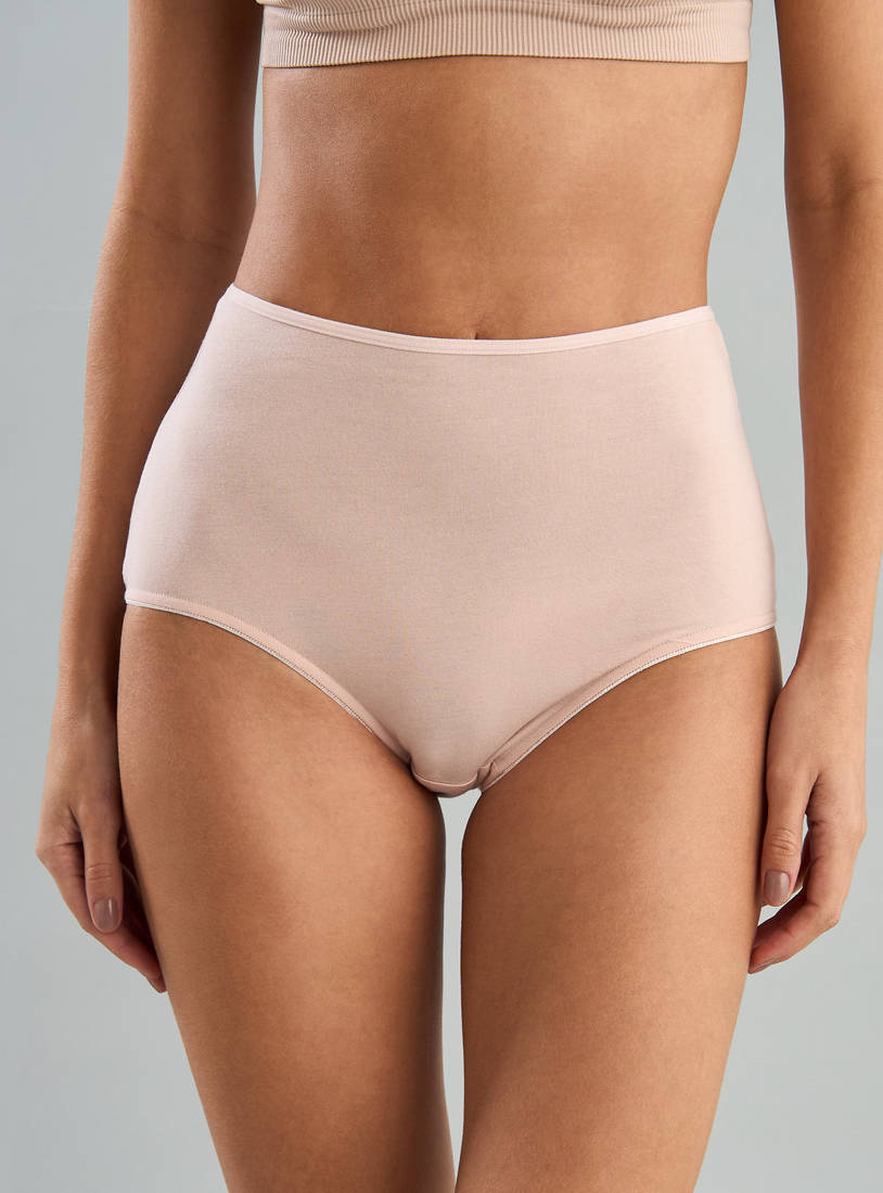 Pack of 5 - Assorted Cotton Full Briefs Maxfashion