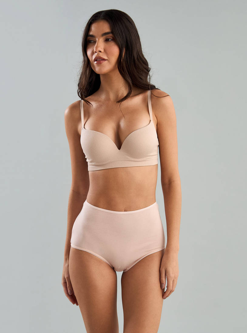 Pack of 5 - Assorted Cotton Full Briefs Maxfashion